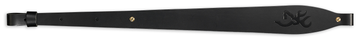 Browning Big Buckmark 25"-35" Black Leather Adjustable Rifle Sling