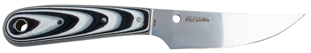 Spyderco Bow River 4.36" Fixed Drop Point 8Cr13MoV Plain Edge G10 Black/Gray