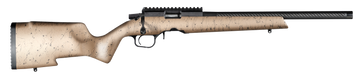 Christensen Arms Ranger 22 WMR 18" 9+1 Bolt-Action Rimfire Rifle - Tan with Black Webbing