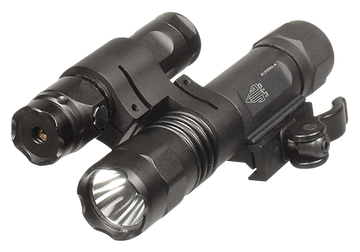 Leapers UTG LT-ELP39Q-A 400 Lumen LED Light & Green Laser Combo with QD Mount - Black