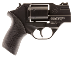 Chiappa Firearms Rhino 200DS 357 Mag 2" 6-Shot DA/SA Revolver - Black Anodized