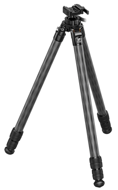 Leofoto USA ST-323CX Integrated Ballhead ST-X Tripod 6.30"-64.60" Black Aluminum