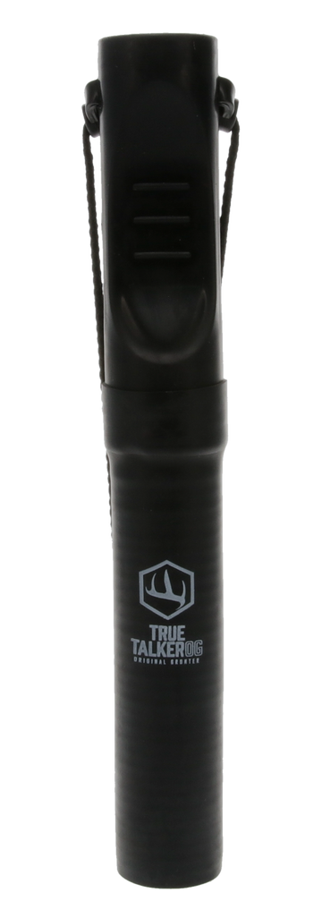 Hunters Specialties True Talker OG Deer Mouth Call - 5 Vocalizations - Black Rubber
