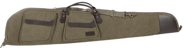 Heritage Cases North Platte 48" Olive Cotton Canvas Rifle Case w/ Leather Trim