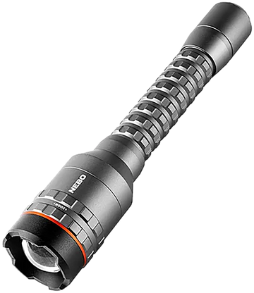 NEBO Davinci 5000L Rechargeable Flashlight 100/1,000/5,000 Lumens LED - Gray