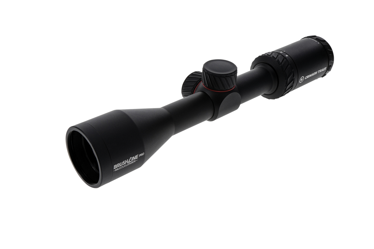 Crimson Trace Brushline Pro 3-9x40 BDC Muzzleloader Black Anodized 1" Tube