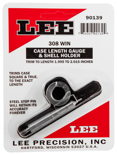 Lee 90139 Case Length Gauge w/ Shell Holder 308 Win