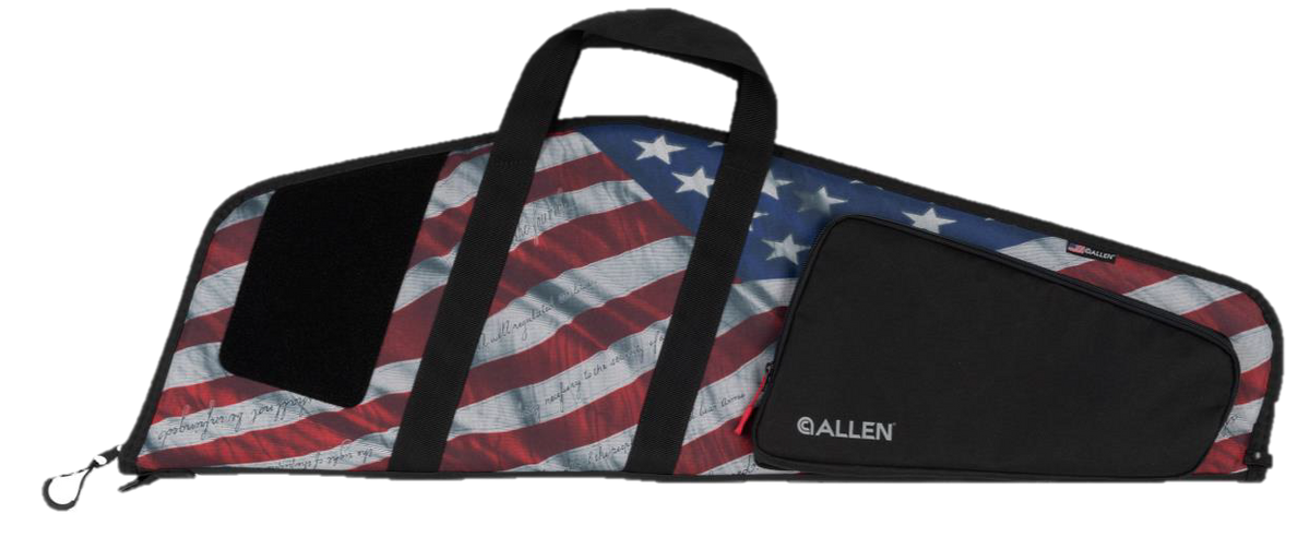 Allen 1123 Victory Slant 38" Tactical Pistol Case Red/White/Blue - 1 AR Pistol