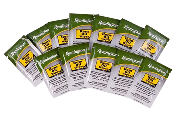 Remington Accessories Rem Oil 6"x8" Wipes 12-Count Single Pack