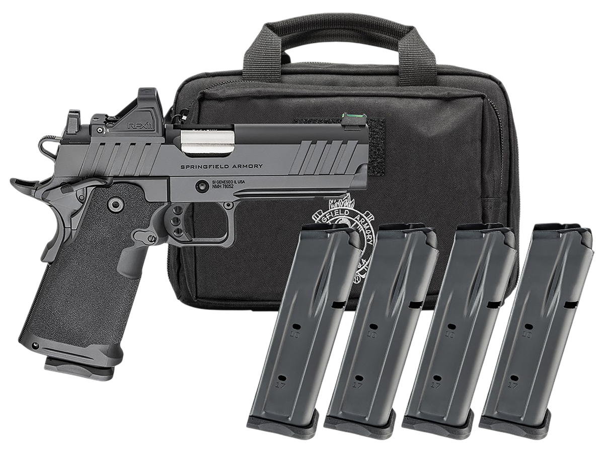 Springfield Armory 1911 DS Prodigy AOS 9mm Luger 4.25" 17+1/20+1 Semi-Auto Pistol - Gear Pac