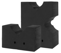 Allen 2458 Soft Rock Shooting Rest Black Foam Front and Rear Bag