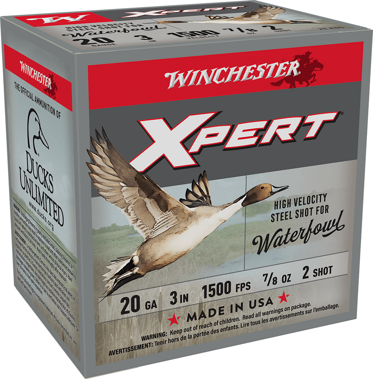 Winchester Ammo Super-X Xpert High Velocity 20 Gauge 3" 7/8 oz #2 Shot 25 Rd - Box or Case