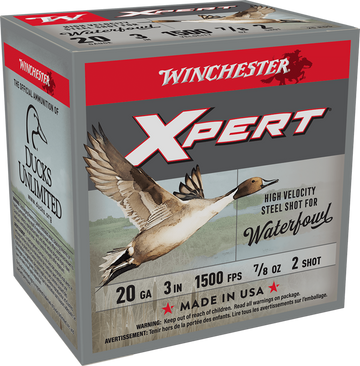 Winchester Ammo Super-X Xpert High Velocity 20 Gauge 3" 7/8 oz #2 Shot 25 Rd - Box or Case