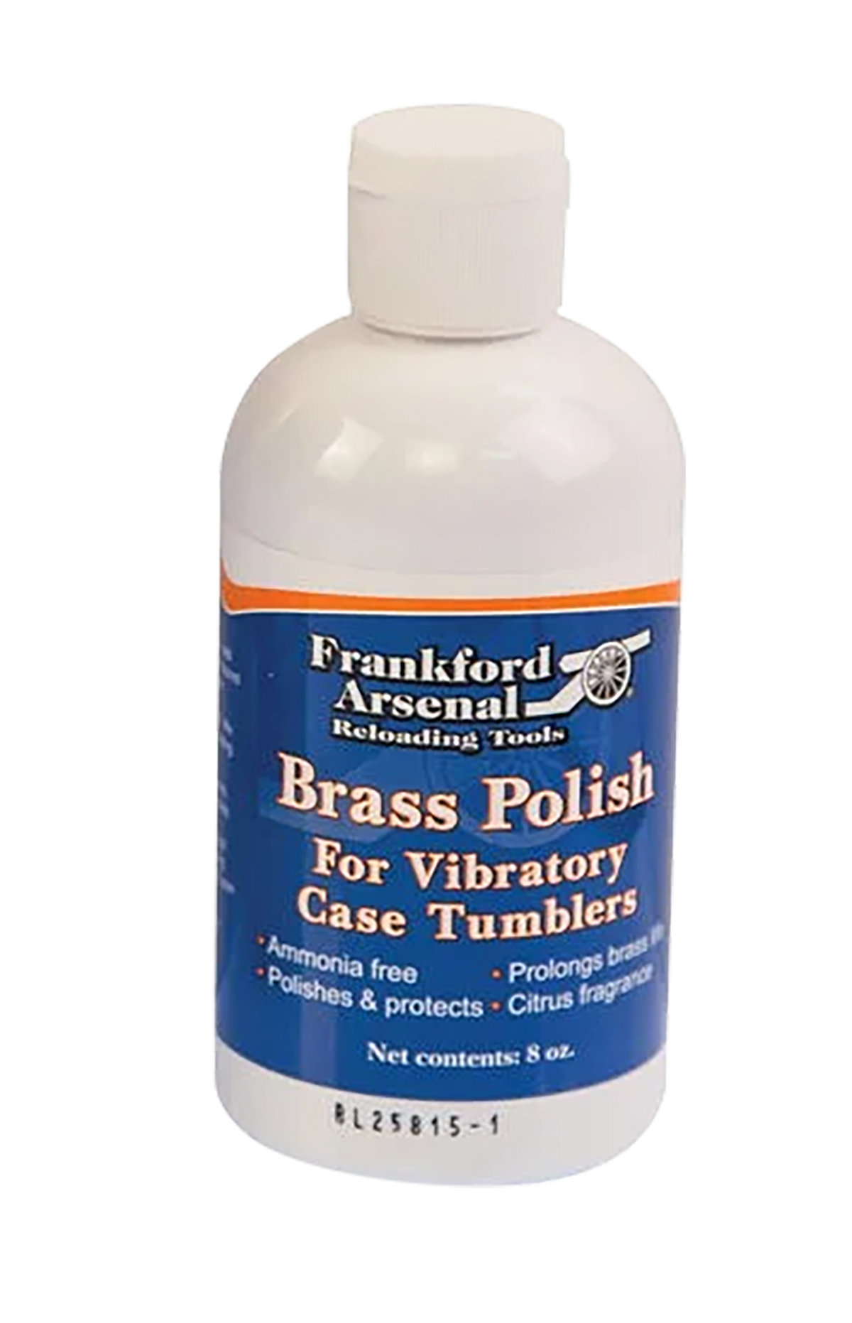 Frankford Arsenal Quick-N-Ez Brass Polish 8 oz Squeeze Bottle