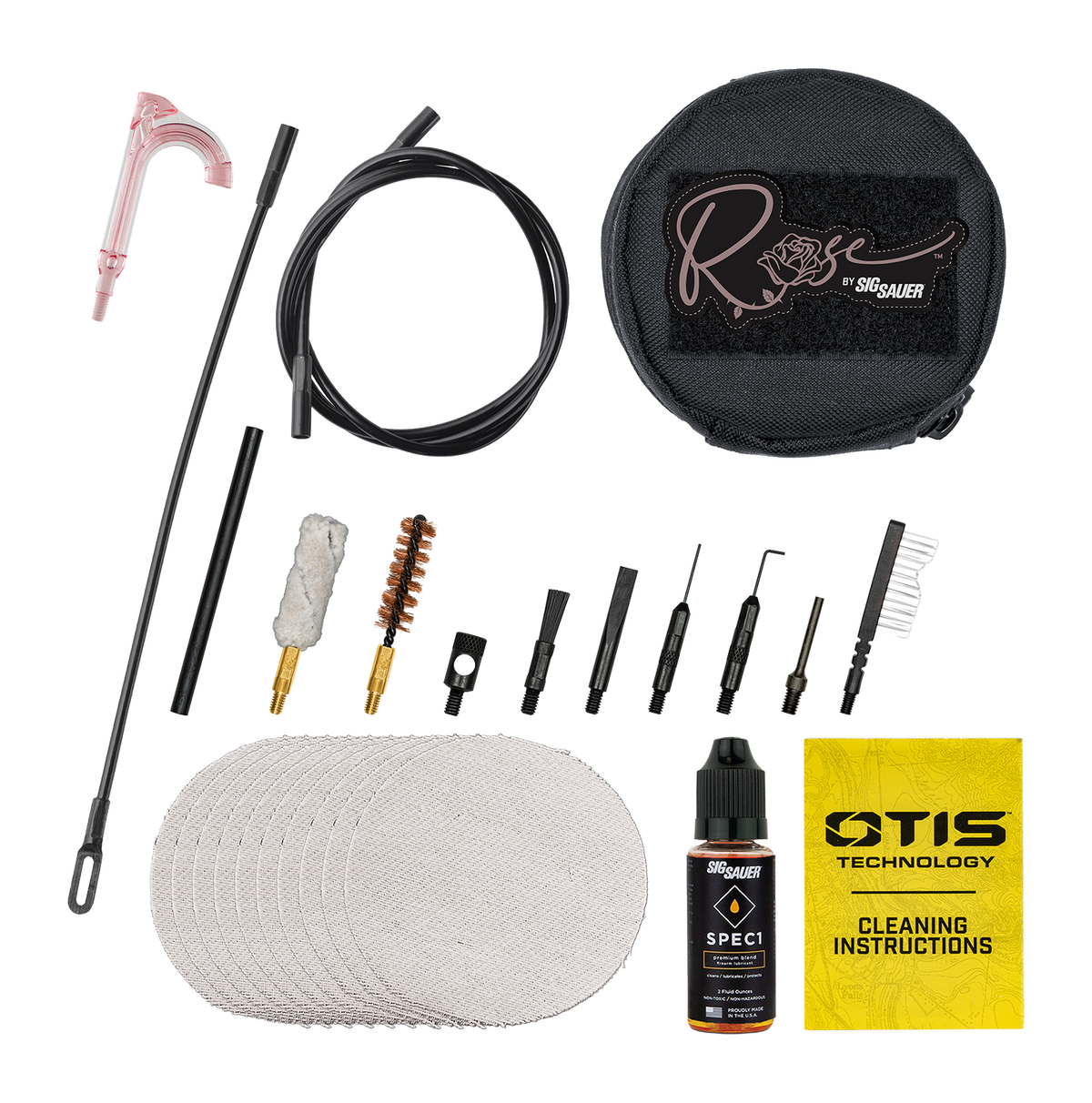 Otis ROSE by Sig Sauer 9mm Pistol Cleaning Kit - Soft Pack