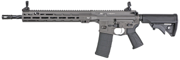 LWRC IC-MKII Individual Carbine 223 Rem/5.56 NATO 14.7" 30+1 Semi-Auto Rifle - Tungsten Gray