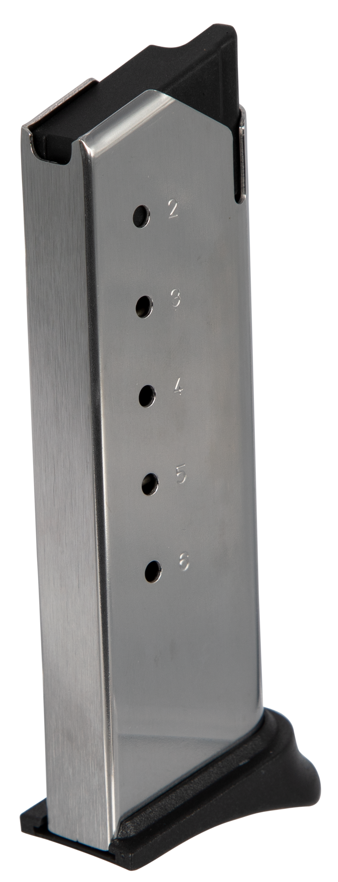 Springfield Armory XD-E 45 ACP 6-Rd Extended Floorplate Stainless Steel Pistol Magazine