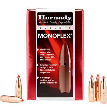 Hornady MonoFlex 30 Cal .308 140 gr Reloading Bullets - 50 Per Box