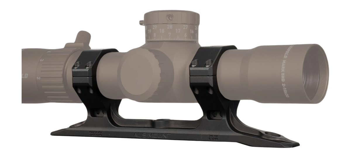 Q LLC THE FIX AUS Scope Mount 35mm Black Hardcoat Anodized