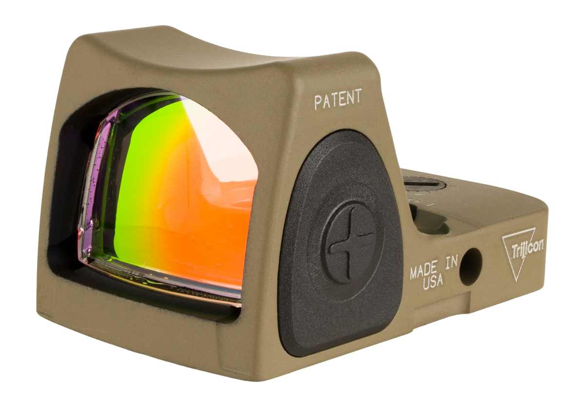 Trijicon RMR Type 2 6.5 MOA Red Dot Adjustable LED Reflex Sight - Flat Dark Earth Cerakote