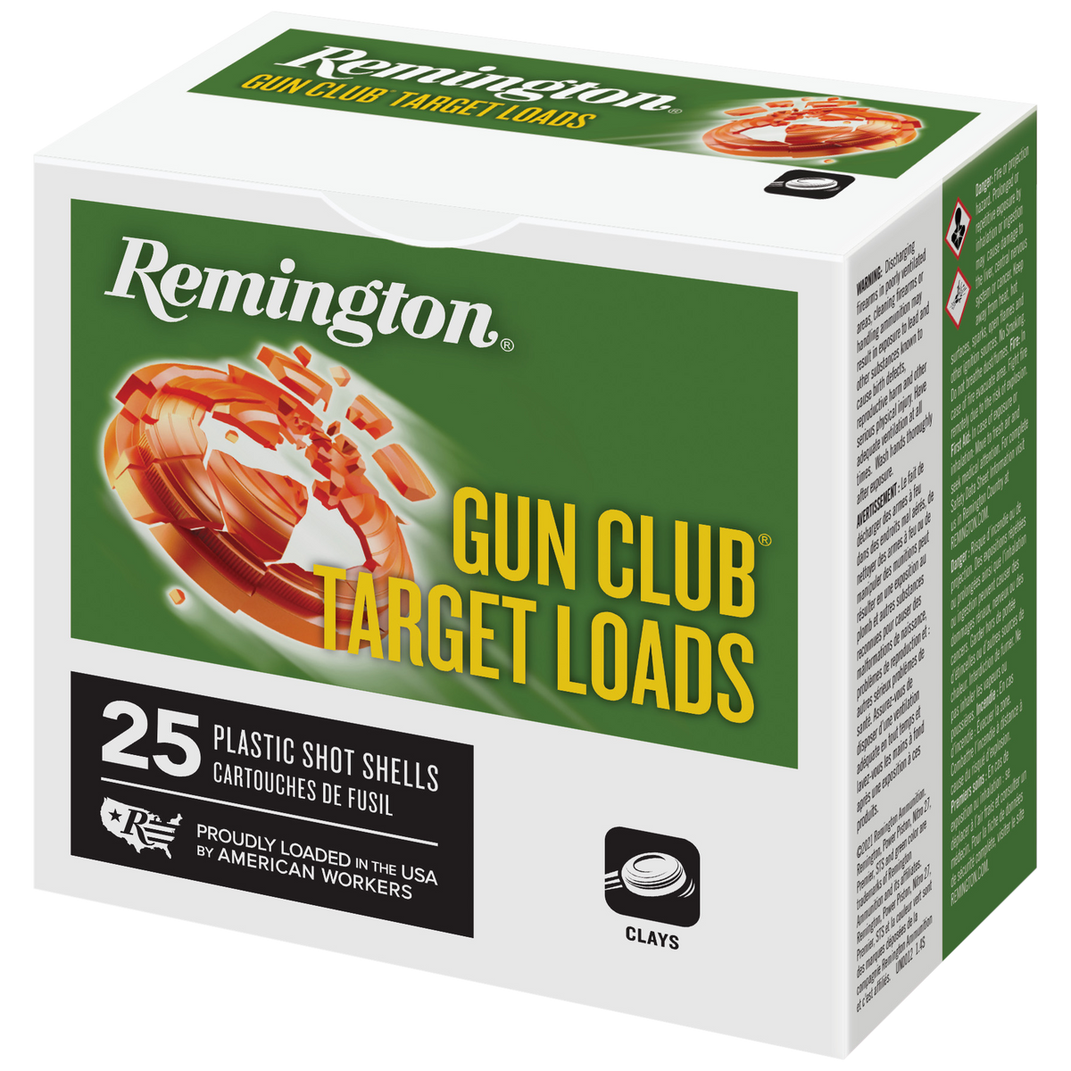 Remington Ammunition Gun Club 12 Gauge 2.75" 1 oz 7.5 Shot 25 Rd - Box or Case
