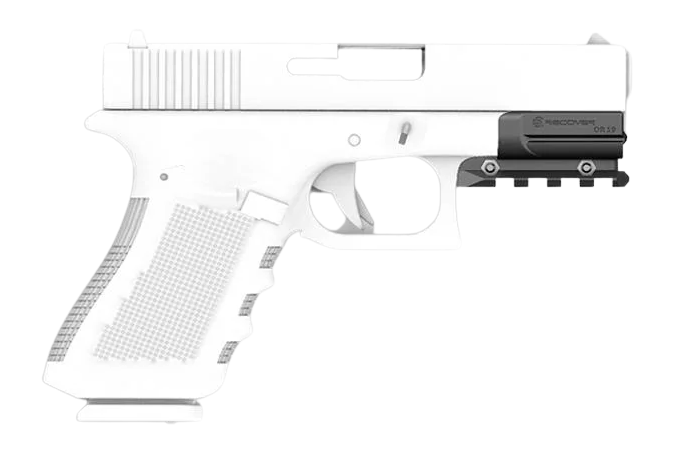 Recover Innovations OR19-01 Picatinny Over Rail Adapter for Glock 17/19 Gen 3-5 Black