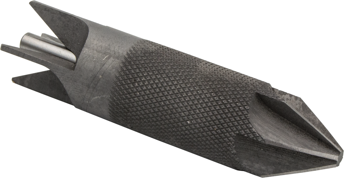 Hornady Lock-N-Load Deluxe 4-Blade Chamfer/Deburring Tool Silver Steel