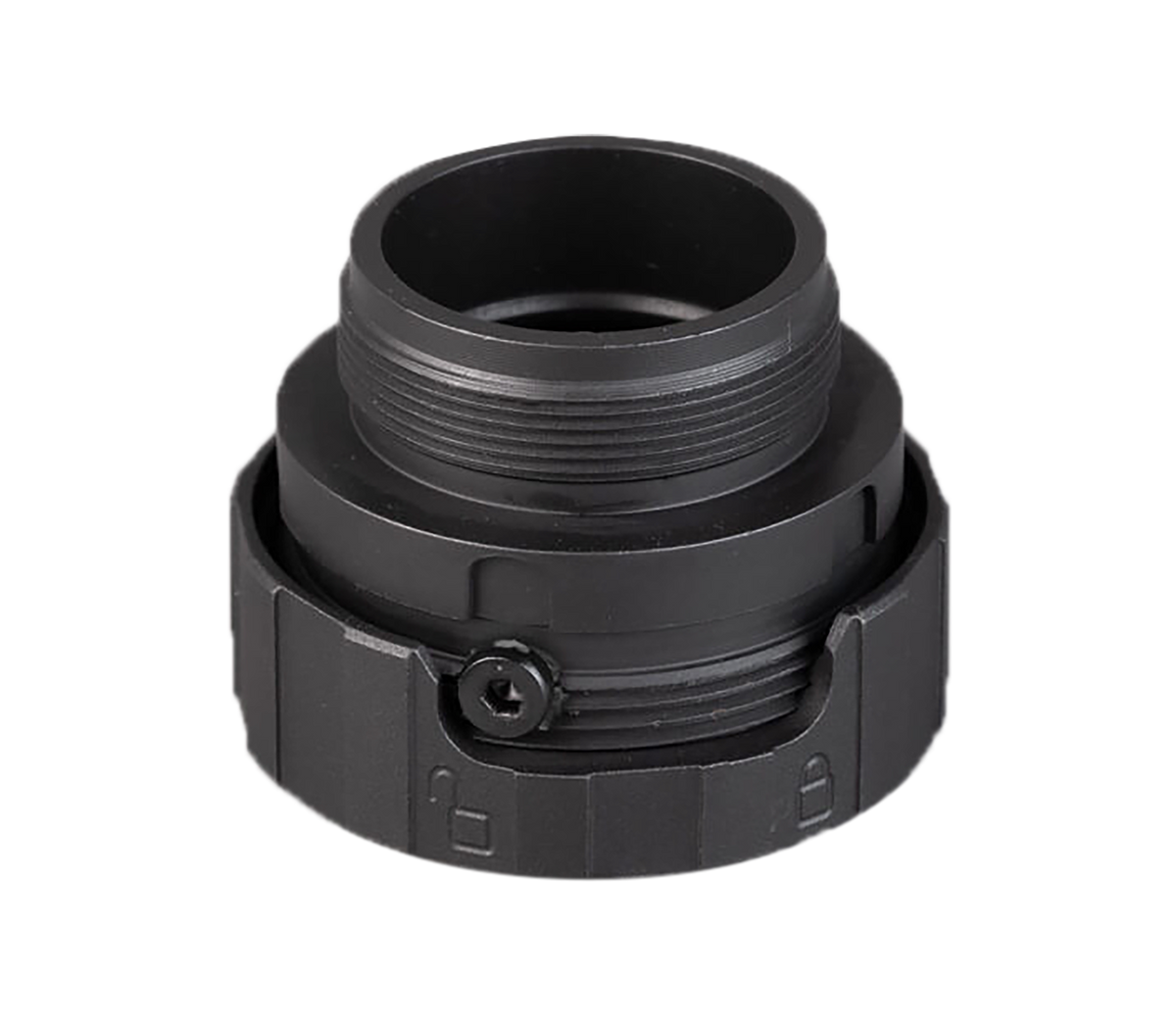 SilencerCo AC2632 ASR Alpha Mount Adapter - Omega 9K/Harvester 300 Black Steel