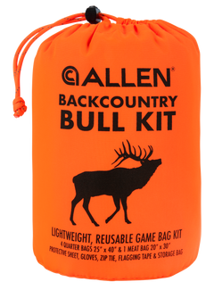 Allen 6589 BackCountry Bull Kit Orange Polyester Game Bag