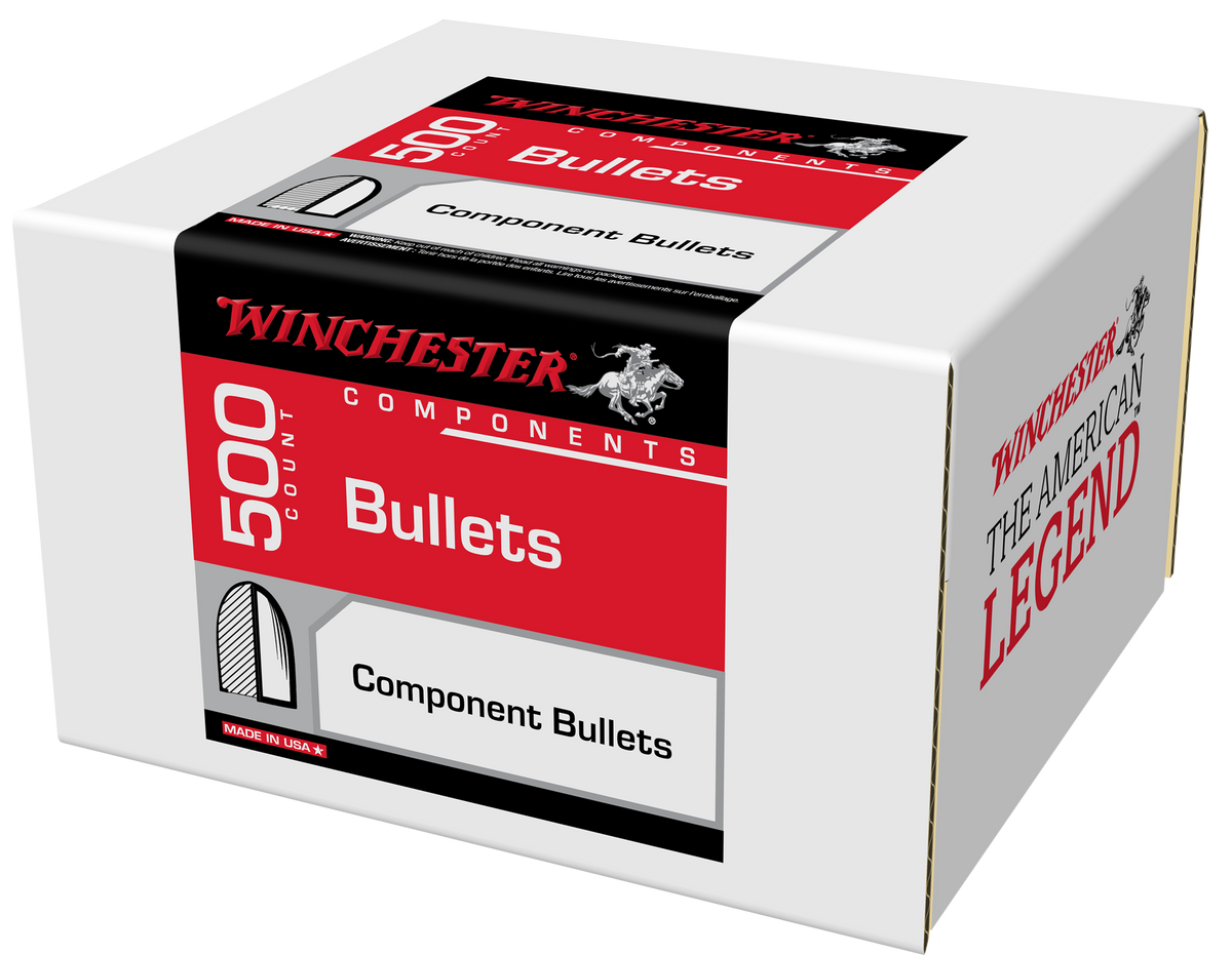 Winchester Ammo WB45MC230D Centerfire Handgun 45 Cal 230gr FMJ Reloading Bullets - 500/Box - 3 Box Case