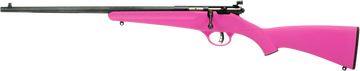 Savage Rascal Youth 22 LR 16.13" 1-Rd Bolt Action Rifle - Pink Left Hand