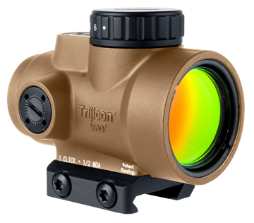 Trijicon MRO SD 1x25mm 2 MOA Red Dot Sight - Coyote Tan Low Mount