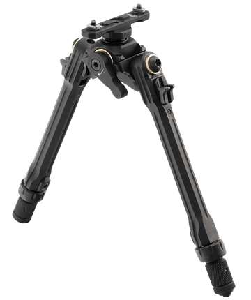 Leapers UTG PRO TBNR Bipod 8.5-11" M-LOK 2-Leg Folding Matte Black Anodized Aluminum/Steel