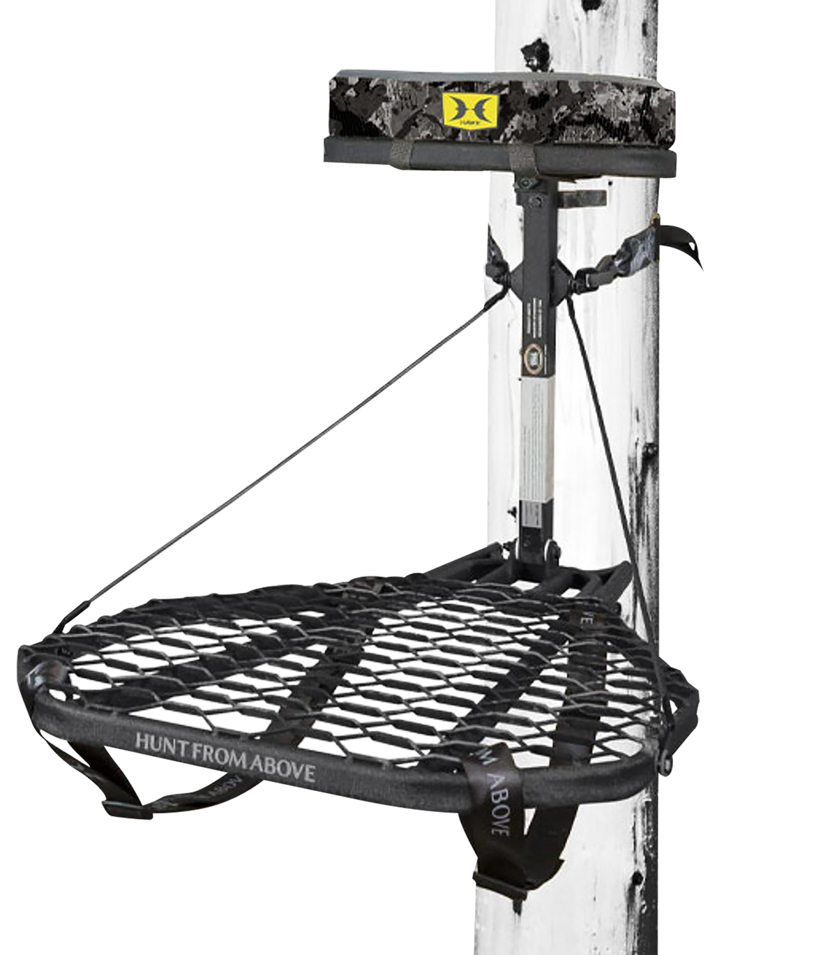 Hawk Mega Combat Hang-On Stand Black 24" W x 30" D Steel