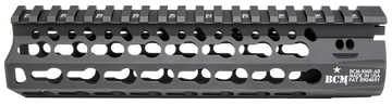 BCM KMR Alpha 8" Keymod Free Float Handguard - AR-15 - Black Anodized Aluminum