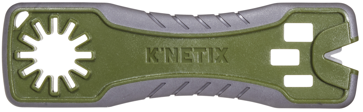 Allen K'Netix MV2 Broadhead Wrench & Sharpener 3-in-1 Gray/Olive