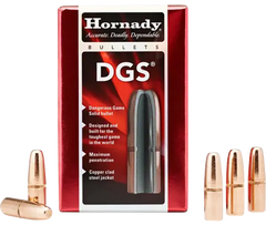 Hornady DGS 470 Cal .474 500 gr Dangerous Game Solid Reloading Bullets - 50/Box