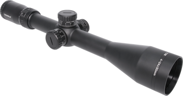 TruGlo TX6 4-24x50mm 30mm Tube FFP Illuminated Milliradian Rifle Scope - Black