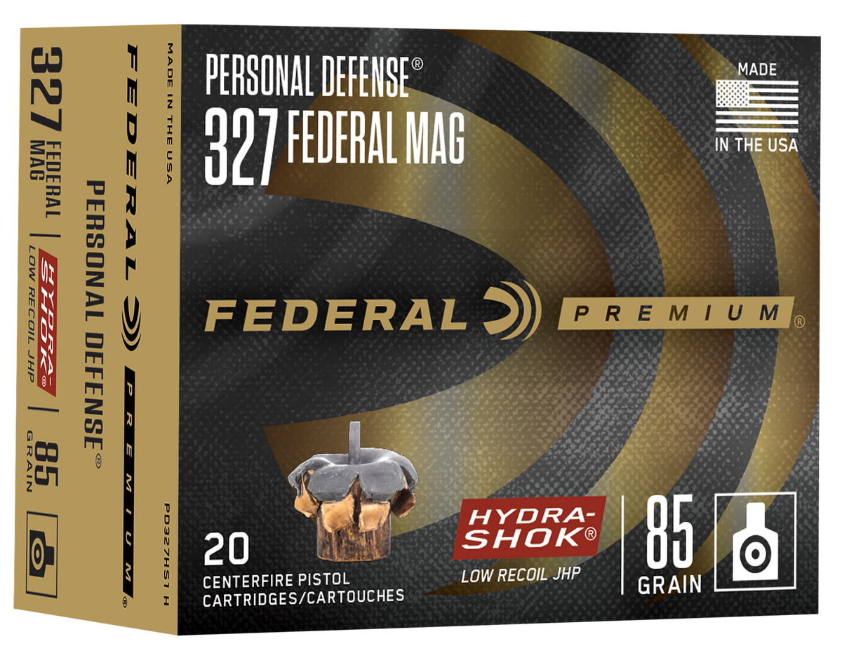 Federal Hydra-Shok 327 Federal Magnum 85gr JHP 20 Rd - Box or Case