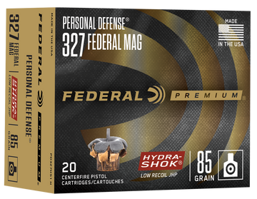 Federal Hydra-Shok 327 Federal Magnum 85gr JHP 20 Rd - Box or Case