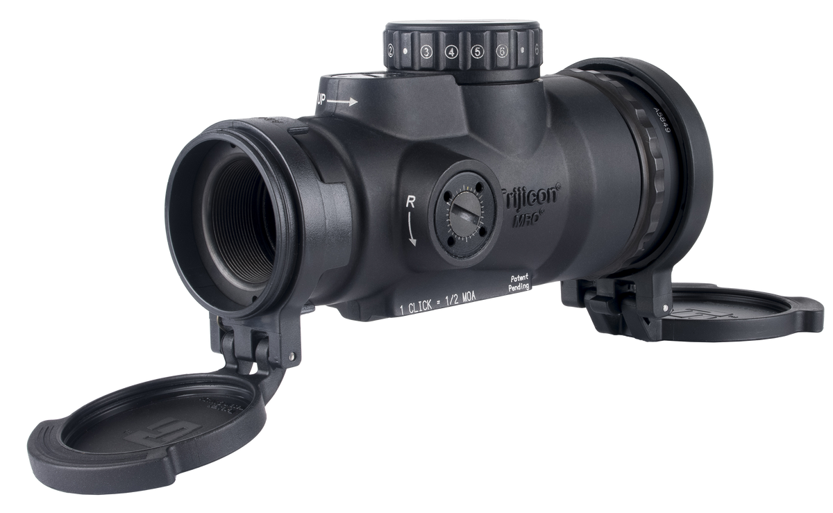 Trijicon MRO HD Patrol 1x25mm 68 MOA/2 MOA Red Dot Sight - Matte Black