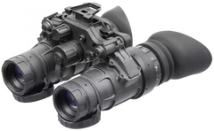 AGM Global Vision UNVG 1x Gen 3 Auto-Gated White Phosphor 3APW Night Vision Goggles - Black