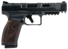 Canik SFx Rival-S 9mm Luger 5" 18+1 Semi-Auto Pistol - Black/Rosewood