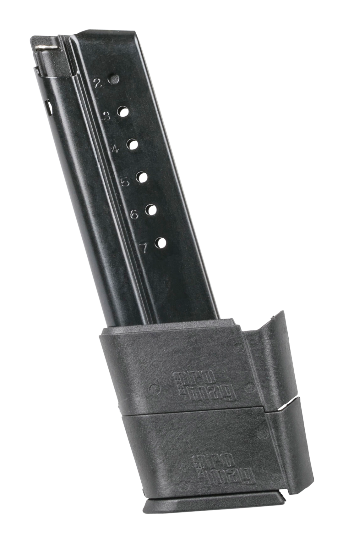 ProMag SPRA15 Standard 9mm Luger 11rd Extended Magazine for Springfield XD-S - Blued Steel