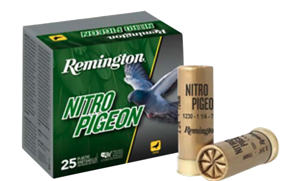 Remington Ammunition Nitro Pigeon 12 Gauge 2.75" 7.5 Shot 25 Rd - Box or Case