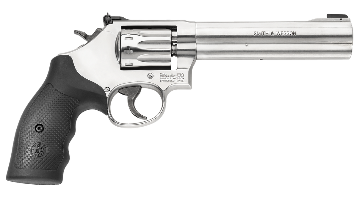 Smith & Wesson Model 617 22 LR 6" 10-Rd DA/SA K-Frame Revolver - CA Compliant