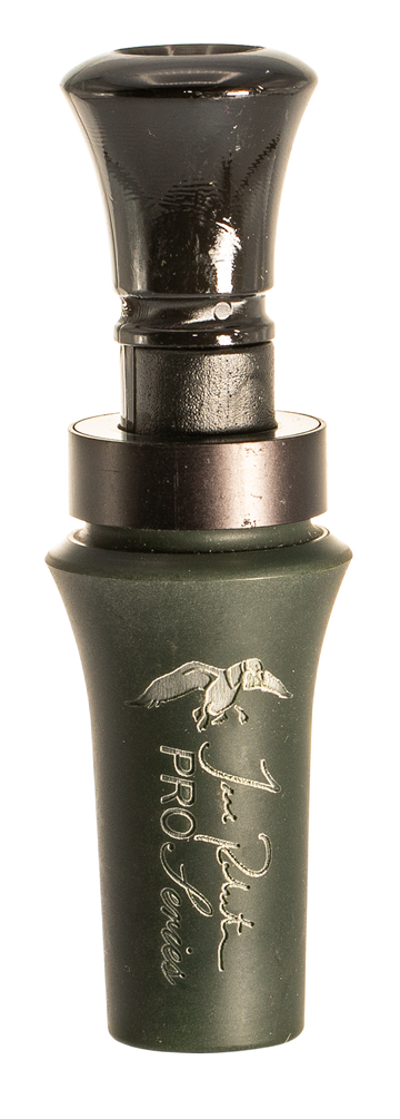 Duck Commander Jase Pro Series Open Call Double Reed Mallard Hen Duck Call - OD Green Acrylic