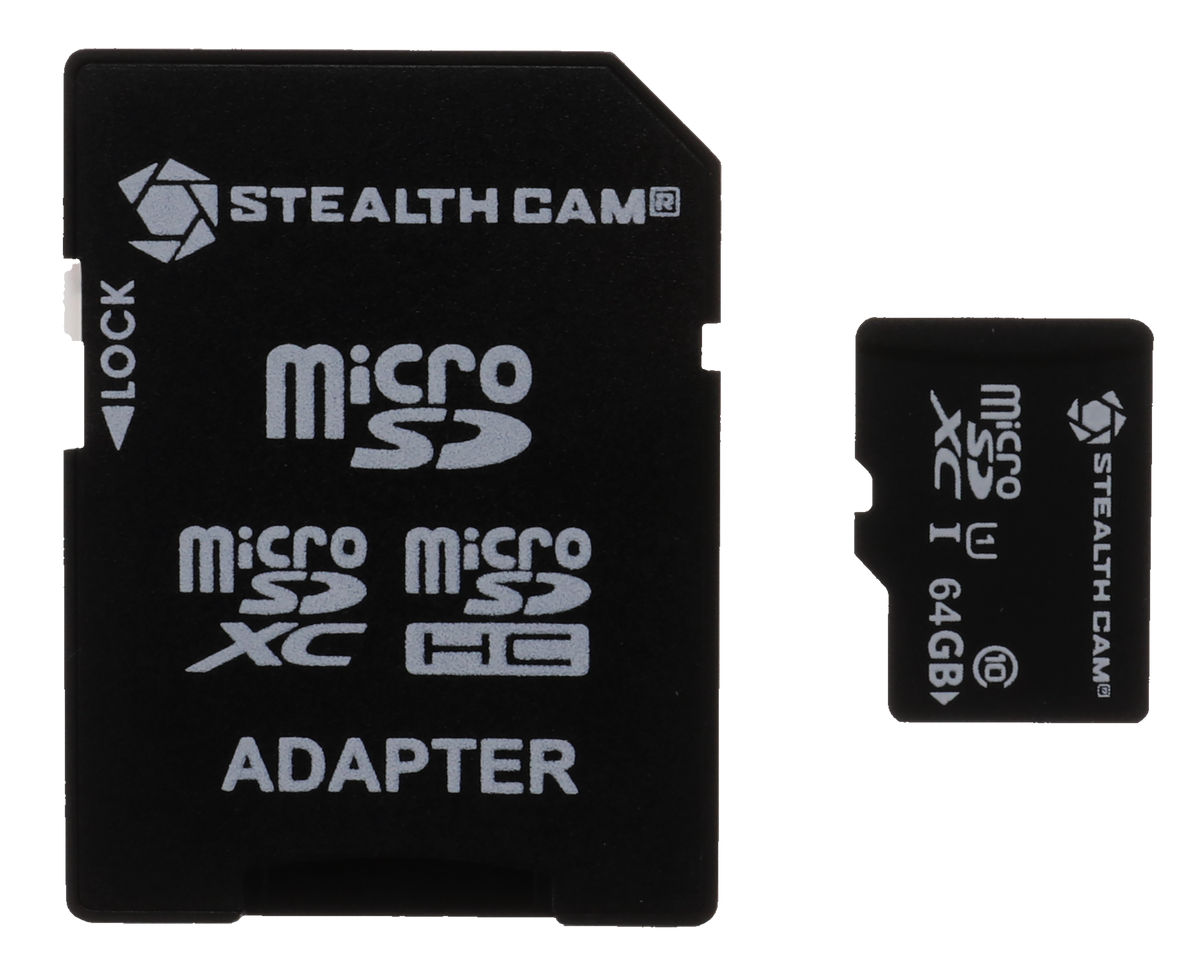 Stealth Cam STC64MICSD 64GB Micro SD Memory Card