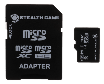 Stealth Cam STC64MICSD 64GB Micro SD Memory Card