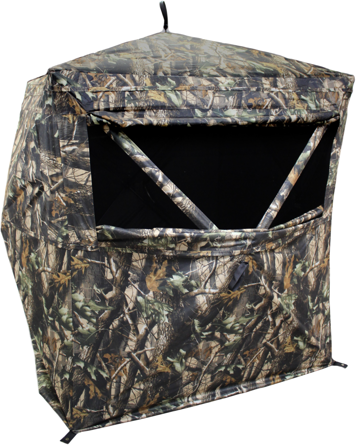 HME GRDBLND2 2-Person Pop-Up Ground Blind 62x62x66 150D Camo Water Resistant